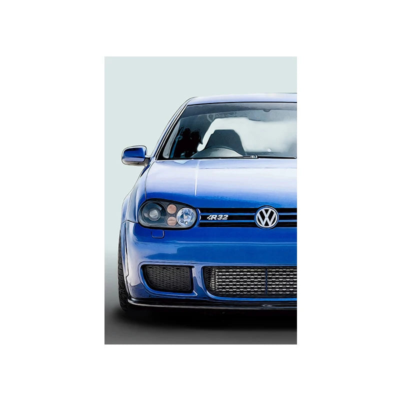 Modern Sports Car Graffiti Canvas Painting Luxury Retro Racing Poster Print Abstract Supercar Wall Art Living Room Home Decor