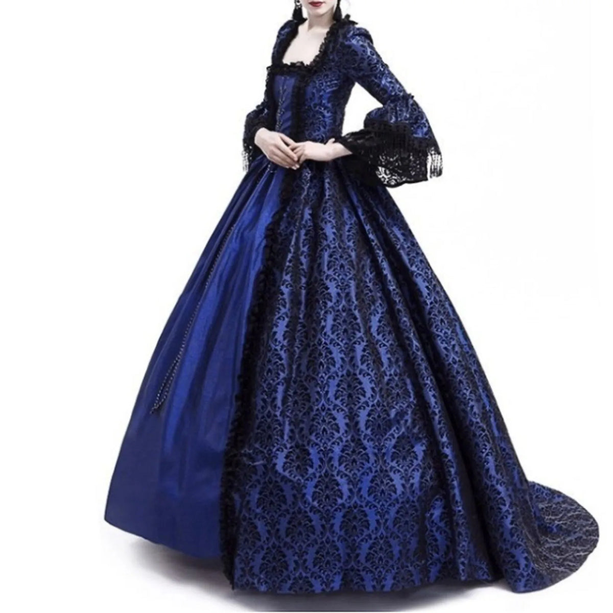 Halloween costume for adult women Medieval Cosplay Costumes Vintage Gothic Halloween suit