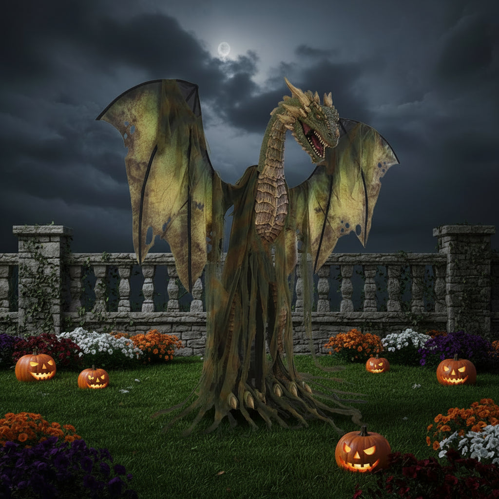 Halloween Haunted House Prop – Large Electric Animated Decoration for Haunted Attractions & Parties