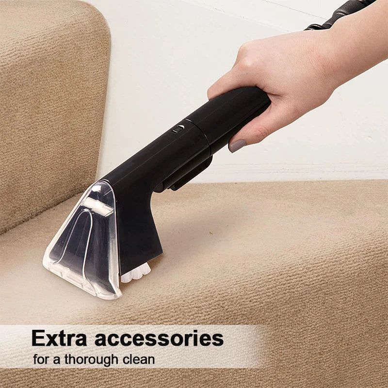 Handheld Upright Electric Carpet Cleaner Household Upholstery Sofa Cleaning Machine Shampoo Spot Cleaner For Rugs And Fabric