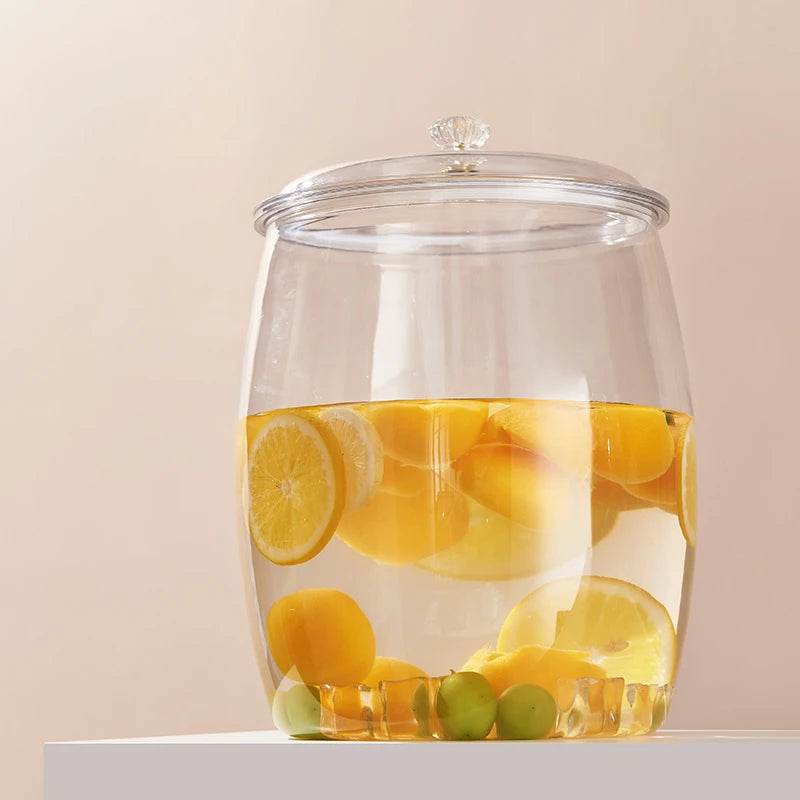 2026 Kitchen Canister Transparent Sealed Food Storage Jars Moisture-Proof Grain Tea Rice Storage for Dried Tangerine Peel