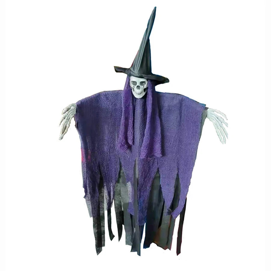 Halloween Hanging Skeleton Ghosts Decor Halloweens Skeleton Flying Ghost Haunted Haunted House Prop Party Decorations