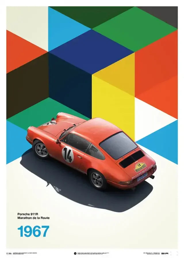 Retro Cars Poster Aesthetics 24 Heures Good Word Race 911 Endurance race F1 Motorsport Wall Art Kawaii Room Decor Canvas Posters