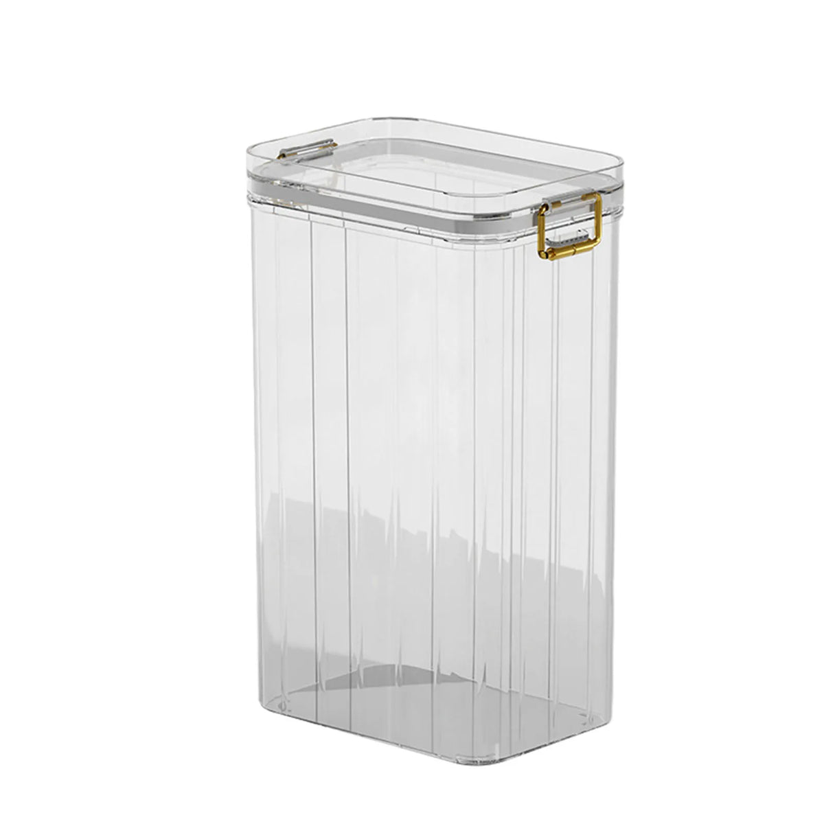 Kitchen Food Storage Clear Containers Plastic Box Jars For Bulk Cereals Household Organizers For Pantry Organizer Jars With Lid