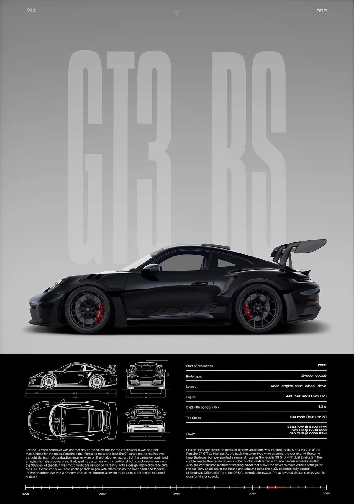 Classic Simple Wall Art Cars Luxury Esthetics Super Sports Car HD Canvas Print Poster Home Living Room and Bedroom Decoration