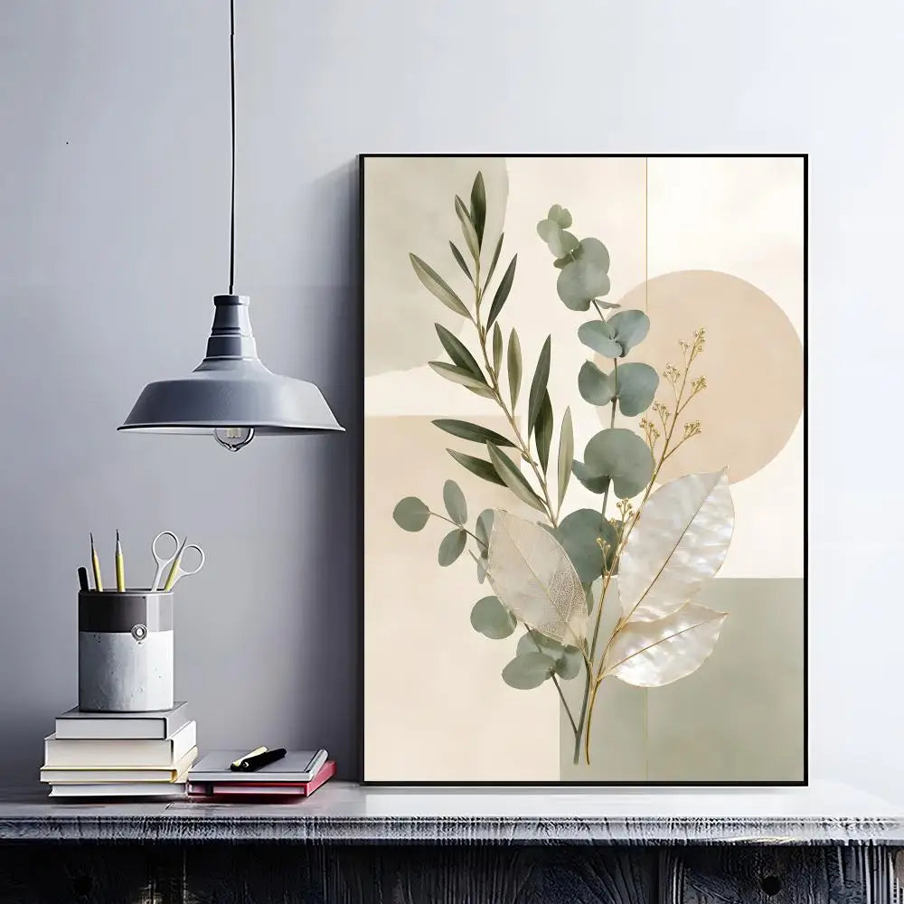 art decor A-Abstract Bohemian Wall Art Poster Classic Home Interior Artwork & Stylish Room Decoration