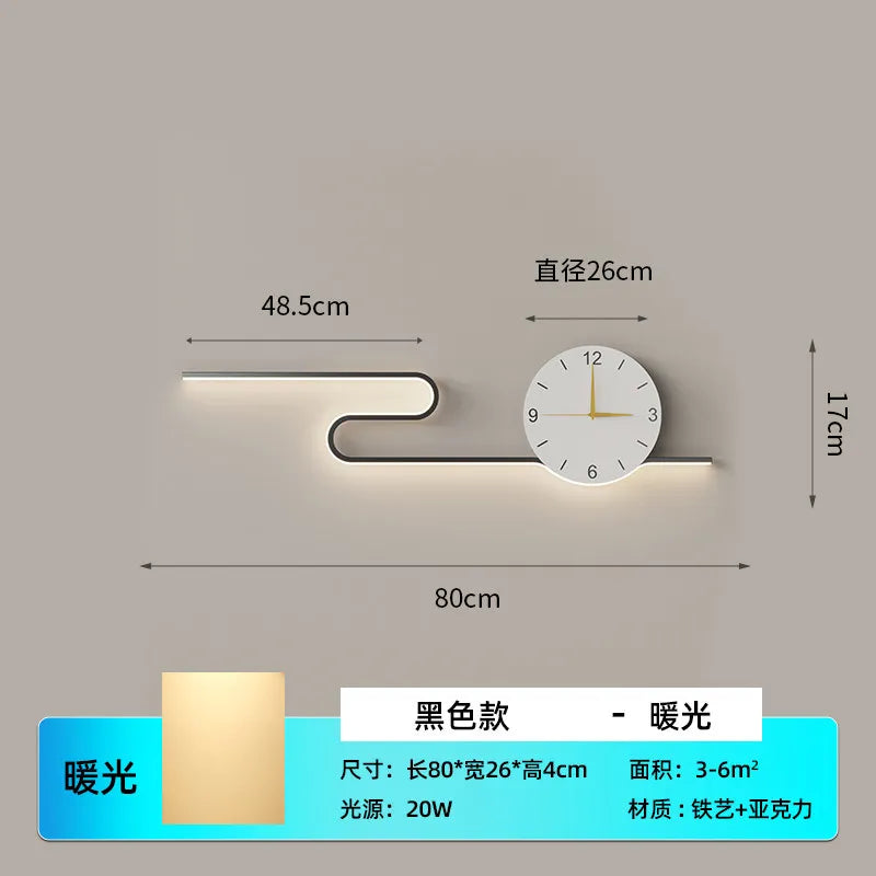 Silent Large Wall Clocks Led Living Room Art Creative Wall Clocks House Movement Horloge Murale Home Decoration Accessories