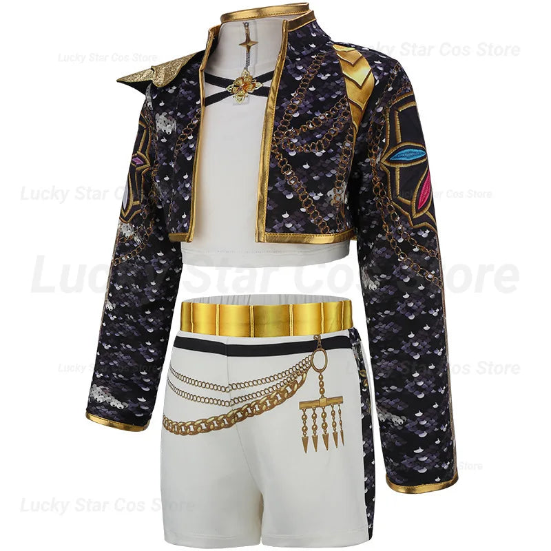 New Halloween cosplay Hunter role-playing costume costumes Fashion group suit Stage catwalk carnival party costumes