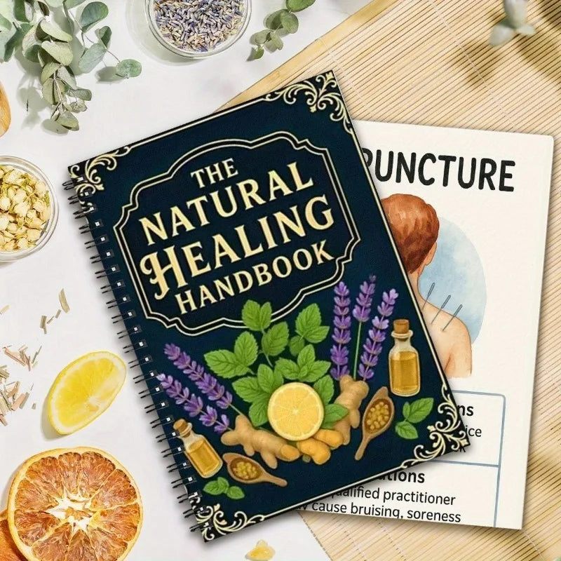 Manual of Natural Healing: Herbal Remedies, Essential Oils & Natural Wellness Guide, Home Care, Aromatherapy & Traditional Diet Practices Book