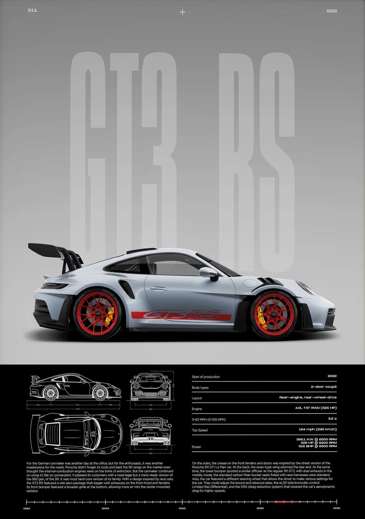 Classic Simple Wall Art Cars Luxury Esthetics Super Sports Car HD Canvas Print Poster Home Living Room and Bedroom Decoration