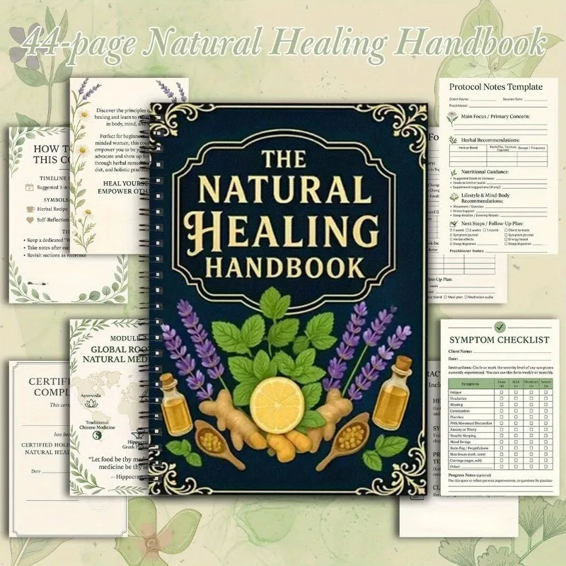 Manual of Natural Healing: Herbal Remedies, Essential Oils & Natural Wellness Guide, Home Care, Aromatherapy & Traditional Diet Practices Book