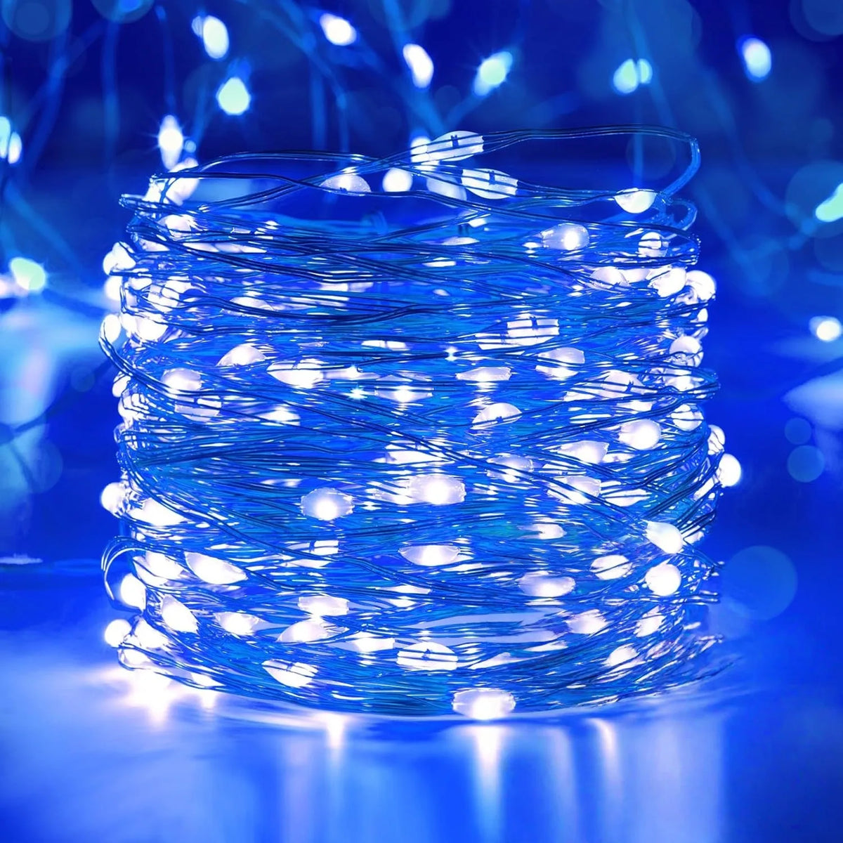 Battery Powered String Lights, 10–100 LED Copper Wire Fairy Lights for Christmas, Wedding, Camping, Holiday Party, Flower & Home Decor