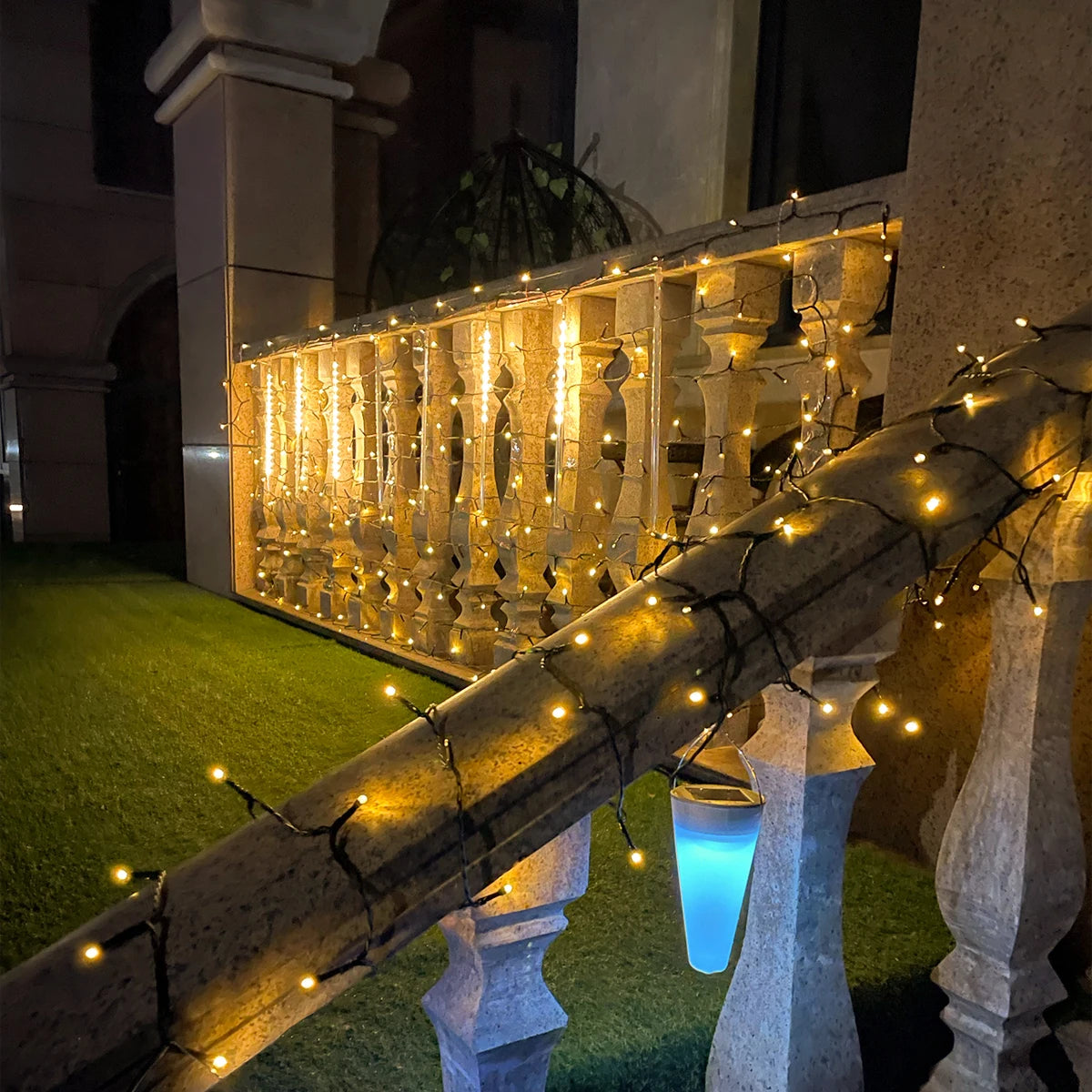 10M-100M LED String Lights, Waterproof Outdoor Fairy Lights, 24V Christmas Lights for Wedding, Party & Courtyard Decor