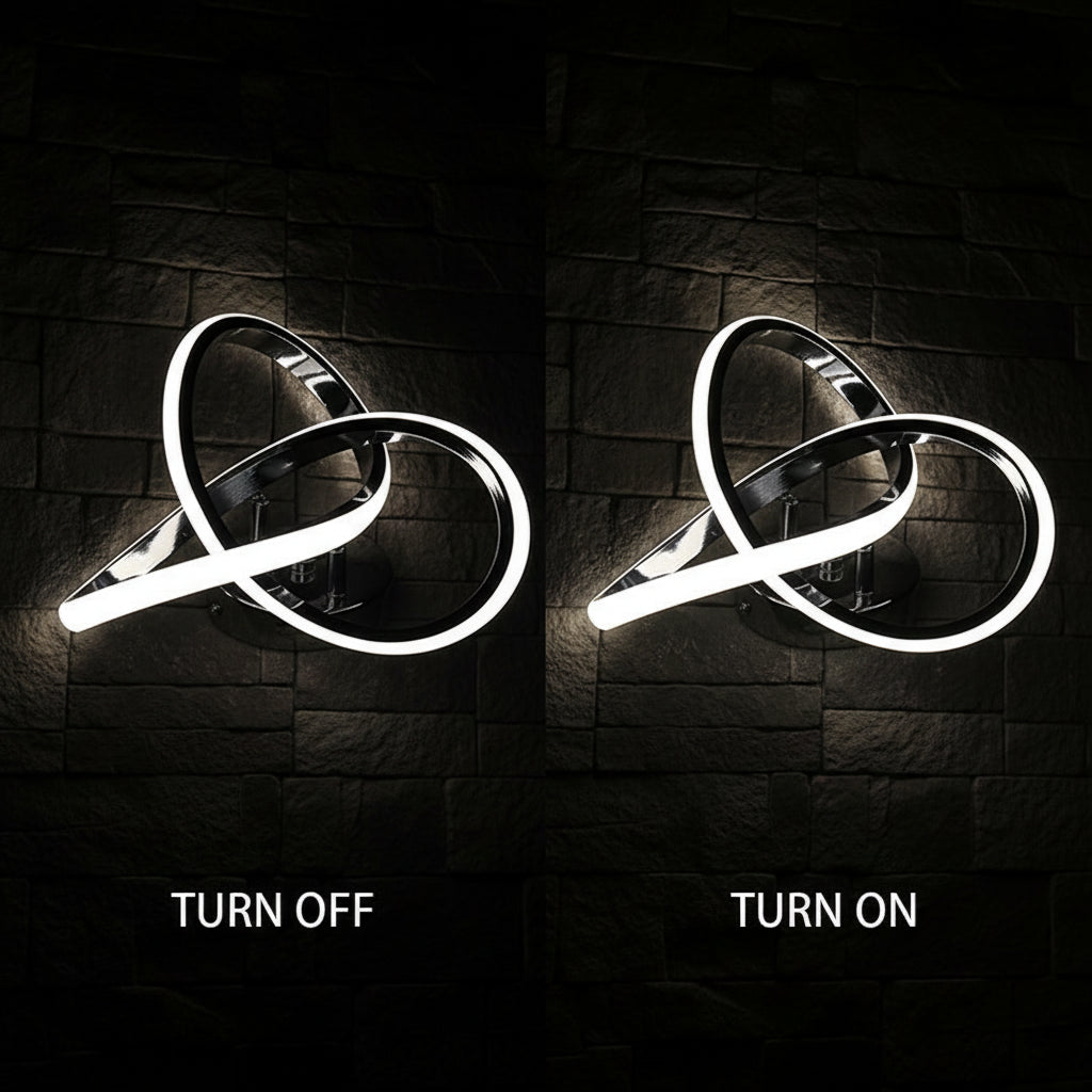 Modern LED Ceiling Light – Minimalist Black Flush Mount Lamp for Living Room, Bedroom & Entryway