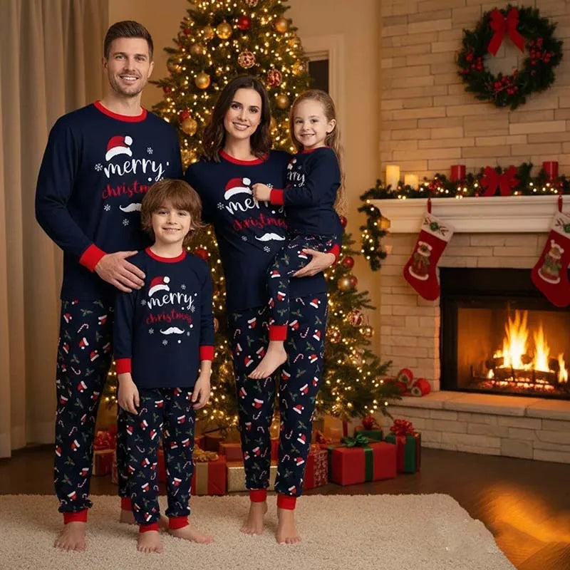 Family Couples Christmas Pajamas Matching Sets Womens Mens Pjs Long Sleeve Sleepwear Holiday Lounge Sets 2026