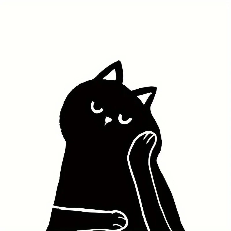 Japanese Cute Cat Door Curtain, Cartoon Hanging Curtain for Bedroom & Kitchen, 1-Panel Polyester Room Divider with Blackout Design for Home, Office & Cafe Decor