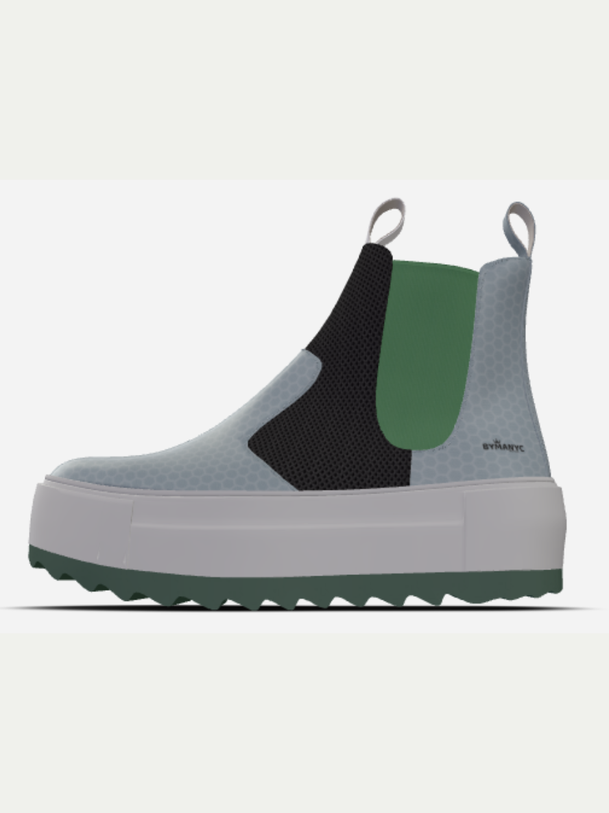 BYMANYC® New York Chelsea Studio Recycled Boots – Unisex Eco-Conscious Footwear Made with Ocean-Recycled Materials