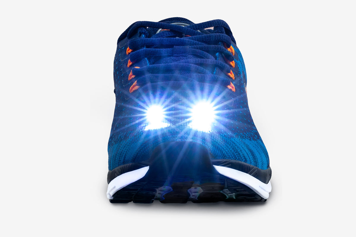 Men’s Night Runner Shoes with Built-In Safety Lights – HB3000® LED Running Shoes with Front & Rear Illumination